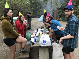 Honeybuns’ birthday party in Idyllwild