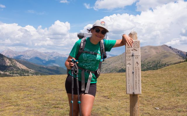 At the end of the Collegiate West, we met back up with the Colorado Trail in Segment 15. We were really happy we took the advice to do the West instead of Collegiate East - thoroughly amazing views the whole way, but could since it’s so high in elevation, could be really nasty without good weather. (July 31, 2016)