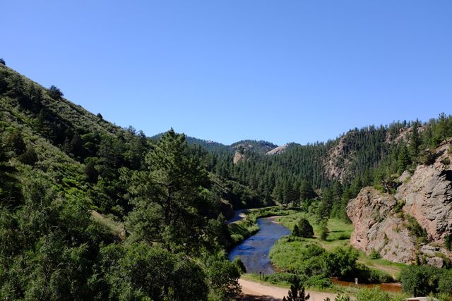 The South Platte River, marking the end of Segment 1.