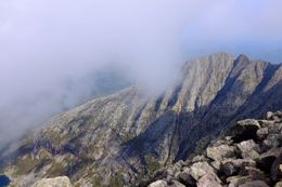 Photo may contain: Nature, Outdoors, Adventure, Leisure Activities, Mountain Range, Mountain, Cliff, Rubble, Peak, Promontory, Plateau